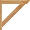 Ekena Millwork Traditional Slat Rough Sawn Outlooker, Western Red Cedar, 6"W x 30"D x 30"H OUT06X30X30TRA06RWR - alternate 2